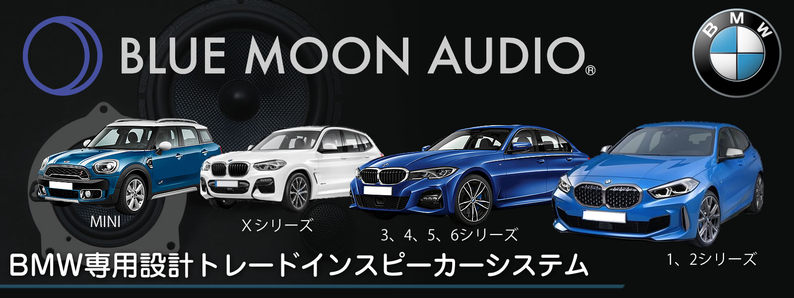 BLUE MOON AUDIO BMW専用システム